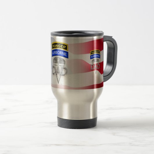 Mug De Voyage DAD de l'armée (Devant droit)