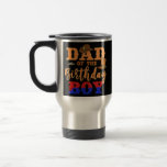 Mug De Voyage Dad Of The Birthday Boy Western Cowboy Theme<br><div class="desc">Dad Of The Birthday Boy Western Cowboy Theme Family B Day Gift. Perfect gift for your dad,  mom,  papa,  men,  women,  friend and family members on Thanksgiving Day,  Christmas Day,  Mothers Day,  Fathers Day,  4th of July,  1776 Independent day,  Veterans Day,  Halloween Day,  Patrick's Day</div>