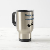 Mug De Voyage Daddy fier d'un ange (Devant gauche)