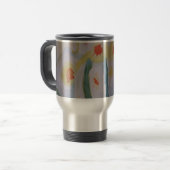 Mug De Voyage Daffodiles Abstraits (Devant gauche)