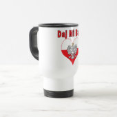Mug De Voyage Daj Mi Buzi Eagle Heart (Devant gauche)