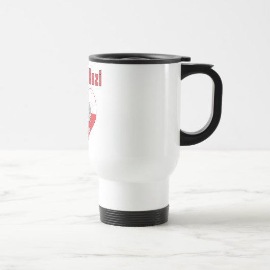 Mug De Voyage Daj Mi Buzi Eagle Heart (Droite)