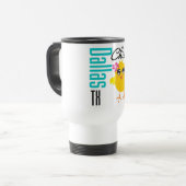 Mug De Voyage Dallas TX Chick-1 (Devant gauche)