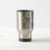 Mug De Voyage Damask blanc et noir (Centre)