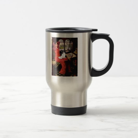 Mug De Voyage Dame - Papillon 1 (Droit)