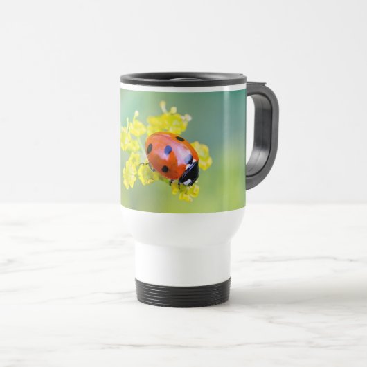 Mug De Voyage dame sur le dessus (Devant droit)