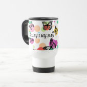 Mug De Voyage Dance butterflies Garden (Devant gauche)