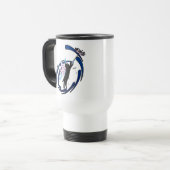 Mug De Voyage Dandelion de chat cosmique (Devant gauche)