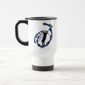 Mug De Voyage Dandelion de chat cosmique (Gauche)