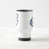 Mug De Voyage Dandelion de chat cosmique (Centre)