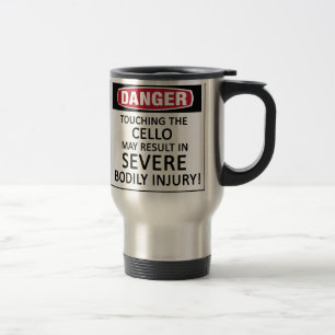 Mug De Voyage Danger Cello