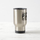 Mug De Voyage Danger de piano (Centre)
