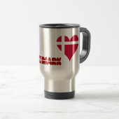 Mug De Voyage Danish heart (homonymie) (Devant droit)