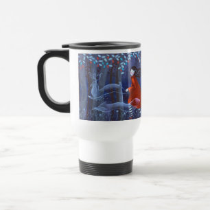 Mug De Voyage Dans les bois avec les spiritueux animaux