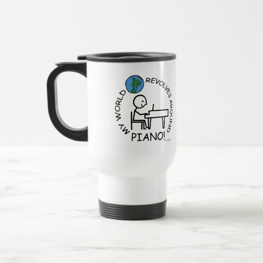 Mug De Voyage Dans Mon Petit Monde Piano (Gauche)
