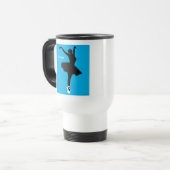 Mug De Voyage Danse (bleu) (Devant gauche)