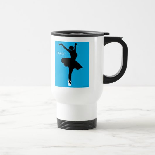 Mug De Voyage Danse (bleu) (Droite)
