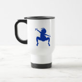 Mug De Voyage Danse bleue Kokopelli (Gauche)