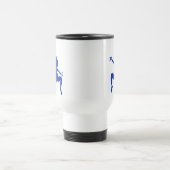 Mug De Voyage Danse bleue Kokopelli (Centre)