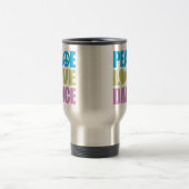 Mug De Voyage Danse d'amour de paix (Centre)
