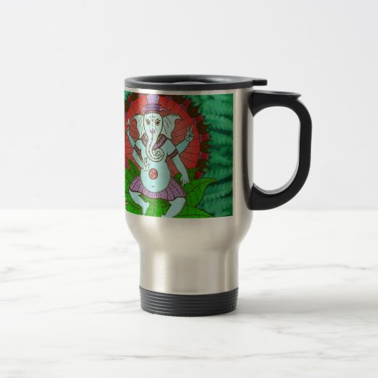 Mug De Voyage Danse de Ganesh de paix (Droit)