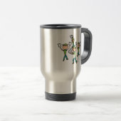 Mug De Voyage Danse de Morris (Devant droit)