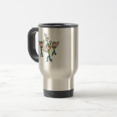 Mug De Voyage Danse de Morris (Devant gauche)