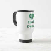 Mug De Voyage Danse d'Irlandais d'amour (Devant gauche)