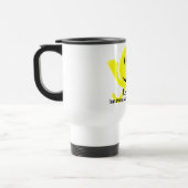 Mug De Voyage DANSE HEUREUSE JAUNE "retirée" (Gauche)