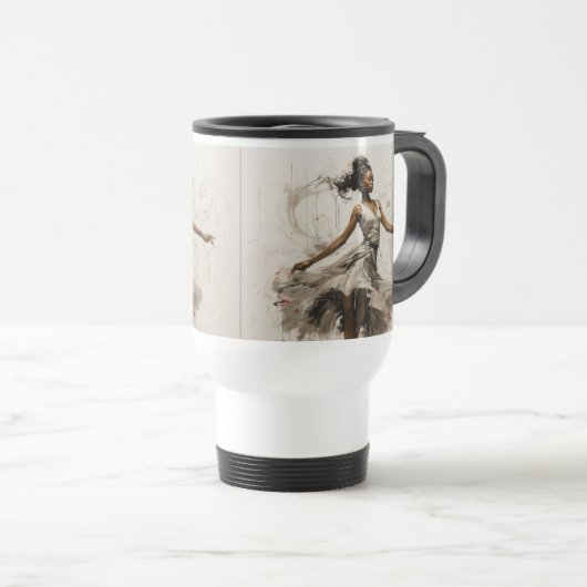 Mug De Voyage Danseur 1 (Devant droit)