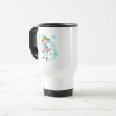 Mug De Voyage Danseur classique - T-shirts et cadeaux blonds (Devant gauche)