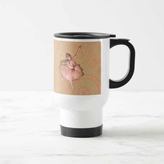 Mug De Voyage Danseur de ballet Diplôme de la peinture étoile (Droite)