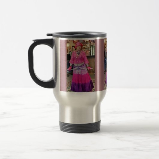 Mug De Voyage Danseur de jupe de Valentine avec la canne (Gauche)