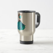 Mug De Voyage Danseur de ventre de la reine Beledi (Devant droit)