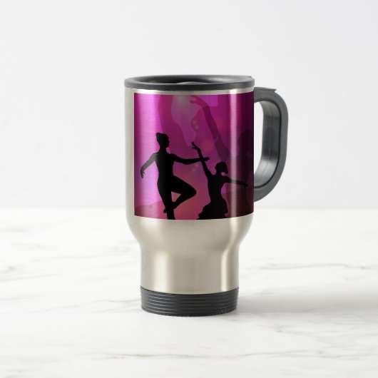 Mug De Voyage Danseurs de ballet (Devant droit)
