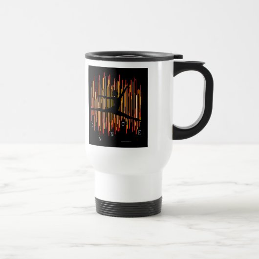 Mug De Voyage Danseuse de ligne (v3) (Droite)