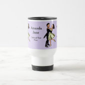 Mug De Voyage Danseuses élégantes : Robe de soie verte (personna (Centre)