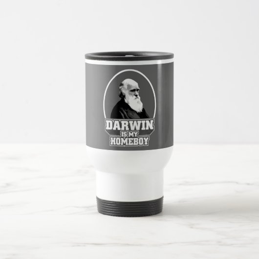 Mug De Voyage Darwin est mon Homeboy (Centre)