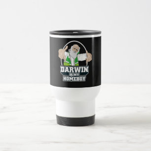 Mug De Voyage Darwin est mon Homeboy (polychrome)