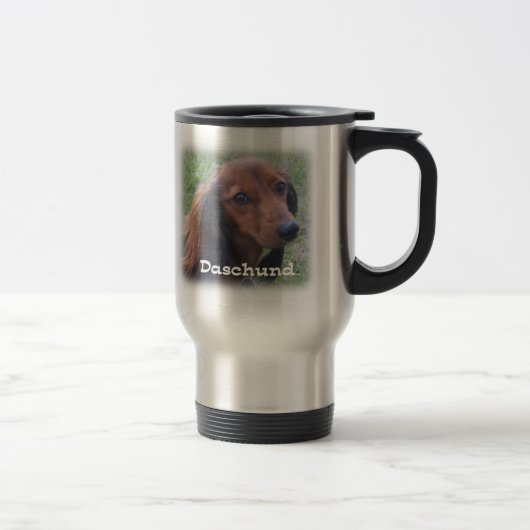 Mug De Voyage Daschund (Droit)
