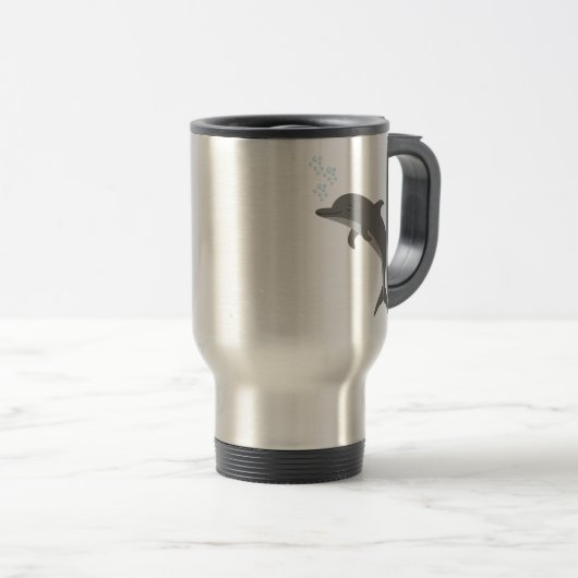 Mug De Voyage Dauphin (Devant droit)