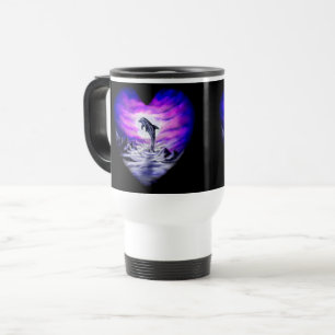 Mug De Voyage Dauphin clair de lune