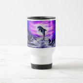 Mug De Voyage Dauphin clair de lune (Centre)