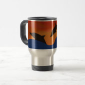 Mug De Voyage Dauphins (Devant gauche)