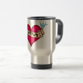Mug De Voyage Dave - T-shirts et cadeaux faits sur commande de (Devant droit)