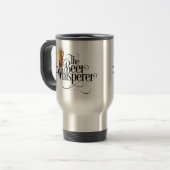 Mug de voyage de bière Whisperer (Devant gauche)
