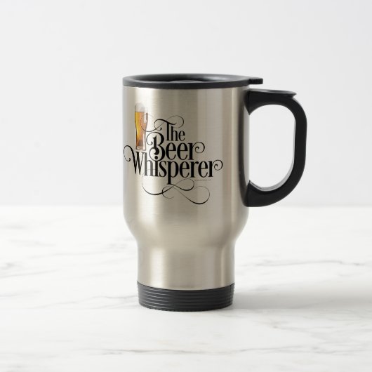 Mug de voyage de bière Whisperer (Droit)