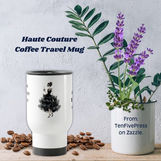Mug de voyage de café Haute Couture