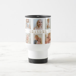 Mug de voyage de grand-mère personnalisée   Photos