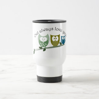 Mug De Voyage De hibou amour toujours vous !